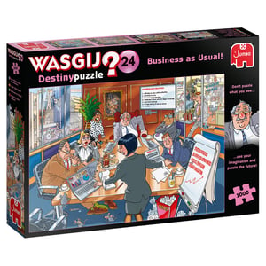 Wasgij 25013 puzzle Puzzle układanka 1000 szt. Kreskówki