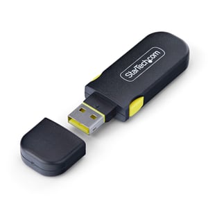 StarTech USB-A-PORT-BLOCKER Port Blocker Port Lock + USB Type-A Key Black Plastic