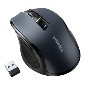 Ugreen 6957303898558 Office Mouse (Right-Handed) RF Wireless + Bluetooth Optical 4000 DPI