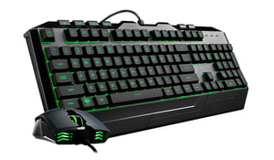 Cooler Master Devastator 3 tangentbord Medföljande USB-gamingmus QWERTY Amerikansk internationell Svart