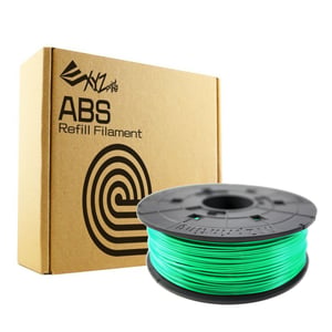 XYZprinting RF10XXEUZWK materiały drukarskie 3D ABS Lśniąca zieleń 600 g