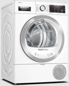 Bosch Serie 8 WTX87K00BY Freestanding Front-Loading 9 kg White Clothes Dryer