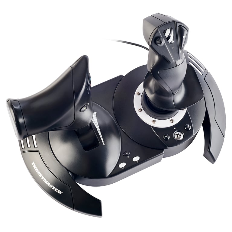 Thrustmaster T.Flight Hotas One Czarny USB Flight Sim Analogowa/Cyfrowa PC, Xbox One, Xbox One S, Xbox One X