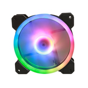Gelid Solutions FN-STELLA-01 kylsystem för datorer Datorchassi Luftkylare 12 cm Svart, flerfärgad 1 st.