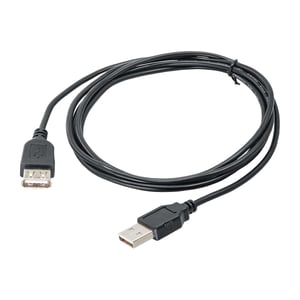 Akyga AK-USB-07 USB 2.0 Cable, 1.8 m, USB A, Black