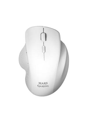 Mars Gaming MMWERGOW Maus, rechtshändig, RF Wireless, mechanisch, 3200 DPI