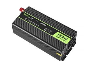 Green Cell INV09 adapter zasilający/ inwentor Automatyczna 1000 W Czarny