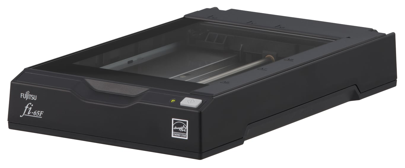 Fujitsu fi-65F Skaner Płaski 600 x 600 DPI Czarny, Szary