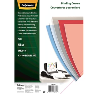 Fellowes 53764 A3 PVC Clear Envelopes, 100 pcs.