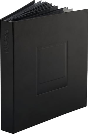 Polaroid 6044 Fotoalbum, schwarz, 160 Seiten. Hervorragende Verarbeitung