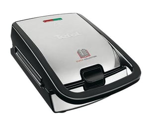 Tefal SW852D12 brödrost 700 W Svart, Rostfritt stål