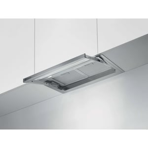 Electrolux LFP536X Pół wbudowany (wyciągany) Szary, Stal nierdzewna 600 m³/h