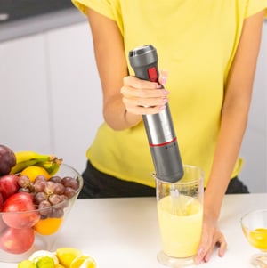 Zelmer ZHB4652 VARIO 0,5 l Blender immersyjny 1400 W Szary, Srebrny