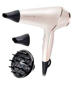 Remington AC9140 2400 W Hair Dryer, Beige, Black