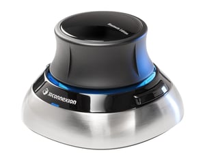 3Dconnexion SpaceMouse Office RF Wireless + Bluetooth + USB Typ A 6DoF