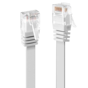 Lindy 47504 Netzwerkkabel, weiß, 5 m, Cat6 U/UTP (UTP)