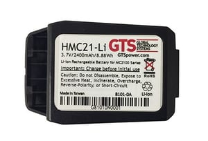 GTS HMC21-LI Replacement Battery for Mobile Handheld Computers