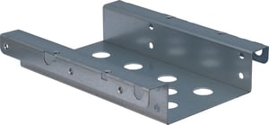 Inter-Tech 88885245 panel drive bay 2,5/3,5" Panel bezela Srebrny