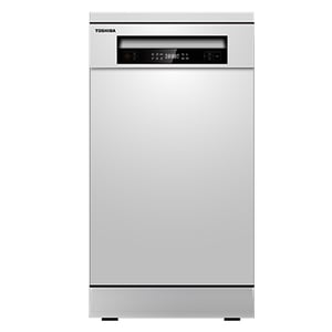 Toshiba DW-10F2EE(W)-CZ Geschirrspüler, freistehend, 10 Gedecke.