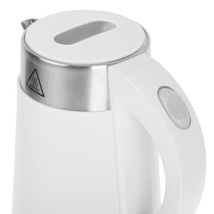 Adler AD 1372W czajnik elektryczny 0,6 l 800 W Metaliczny, Biały