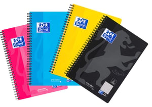 Oxford 400123150 B5 Notebook, 80 sheets. Various colors