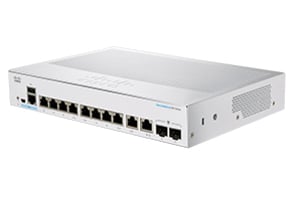 Cisco CBS350-8T-E-2G Zarządzany L2/L3 Gigabit Ethernet (10/100/1000)