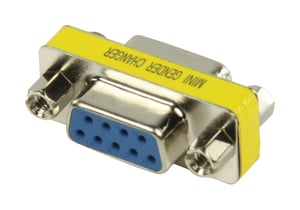 Valueline GCM-9F9F 9-pin cable adapter, Silver