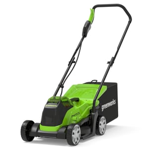Greenworks 2516107 kosiarka Kosiarka zwykła Bateria Czarny, Zielony