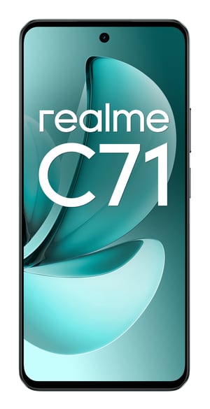 realme C71 16,9 cm (6.67") Dual SIM Android 15 4G USB Type-C 4 GB 256 GB 6000 mAh Zielony