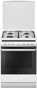 Amica 618GES2.33HZpMs(W) Freestanding Stove Electric Gas White