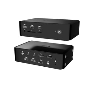i-tec TB5QUATTRODOCKPD Wired Thunderbolt 5 Docking Station, Black