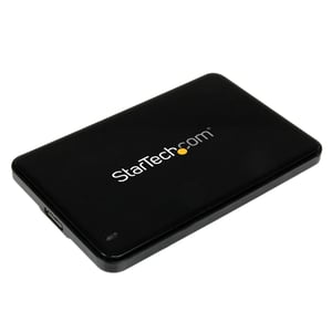 StarTech S2510BPU337 obudowa do dysków twardych Obudowa HDD/SSD Czarny 2.5"