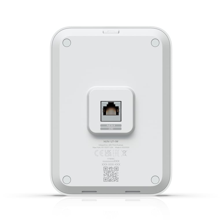 Ubiquiti U7 In-Wall 4300 Mbit/s Biały Obsługa PoE