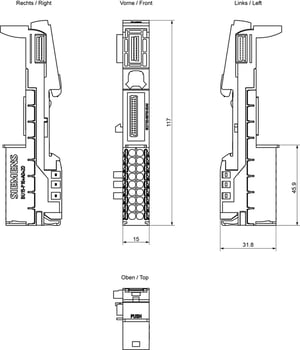 Siemens 6ES7193-6BP00-0DA0 kontakt elektryczny