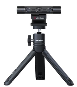 AVerMedia PW313D 5 MP Webcam, 2592 x 1944 px, USB 2.0, Black