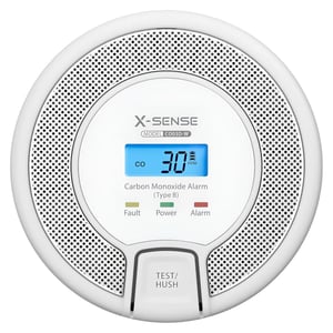 X-Sense CO03D-W detektor dymu Detektor tlenku węgla Interconnectable Bezprzewodowy