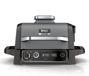 Ninja OG701DE Grill, Grillplatte, elektrisch, schwarz, 2400 W