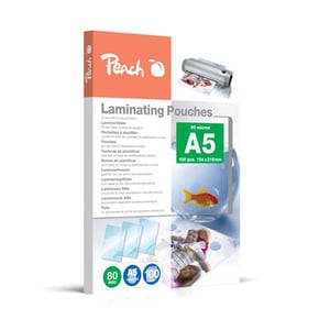 Peach PP580-03 Laminierfolie, 100 Stück.