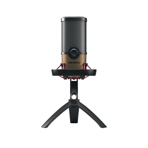 CHERRY UM 9.0 PRO RGB Svart, kopparfärgad bordsmikrofon
