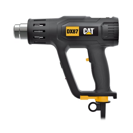 CAT DX87 opalarka Pistolet na gorące powietrze 500 l/min 600 °C 2000 W Czarny, Żółty