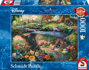 Schmidt Spiele 59636 puzzle Puzle konturowe 1000 szt. Kreskówki