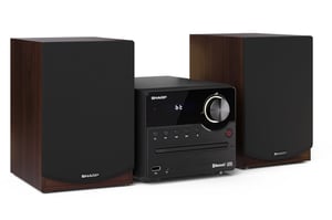 Sharp XL-B512(BR) hemmaudioanläggning Mikro-hemmaudiosystem 45 W Brunt