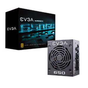 EVGA 123-GM-0650-Y2 strömförsörjningsmodul 650 W 24-stifts ATX SFX Antracit