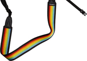 Polaroid 6055 Photo Printer Ribbon—Cotton, Polyester—Black, Blue, Green, Red, Orange, Yellow