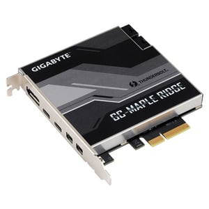GIGABYTE GC-MAPLE RIDGE adapter: Internal DisplayPort, Mini DisplayPort, Thunderbolt 4, USB 3.2 Gen 2 (3.1 Gen 2)