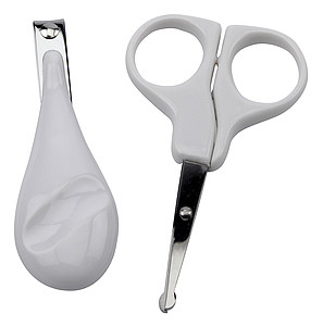 Olympia BS 869 White Nail/Hair Scissors