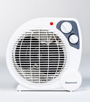 Ravanson FH-101 grzejnik Wewnętrzna Biały 2000 W Wentylator elektryczny ogrzewacza pomieszczeń