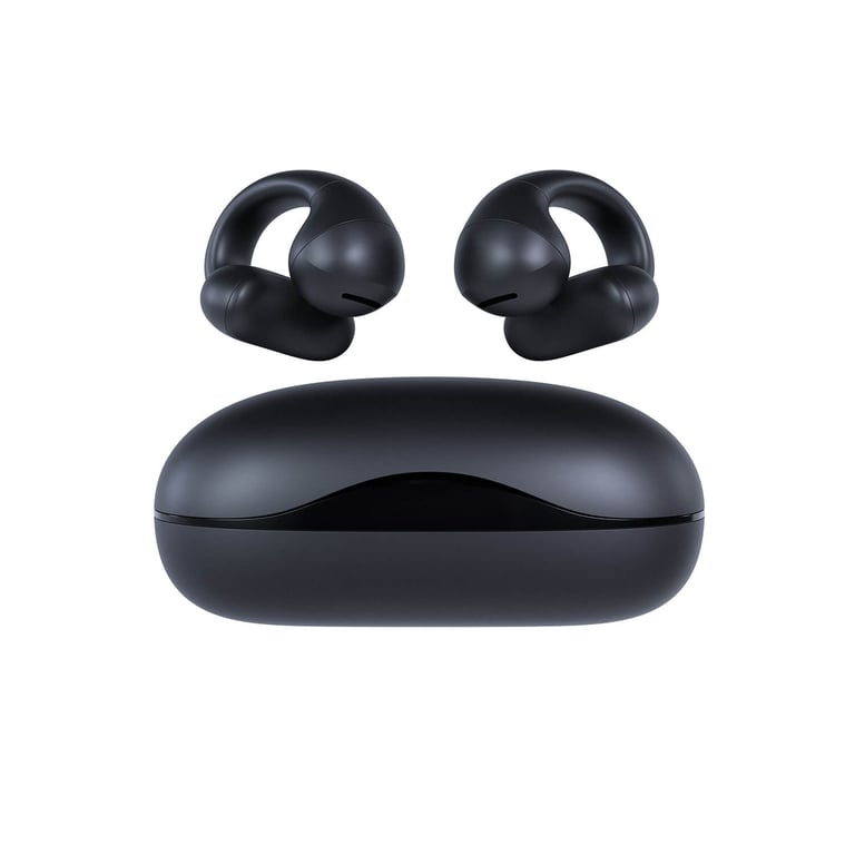 Happy Plugs Clip langattomat kuulokkeet, musta