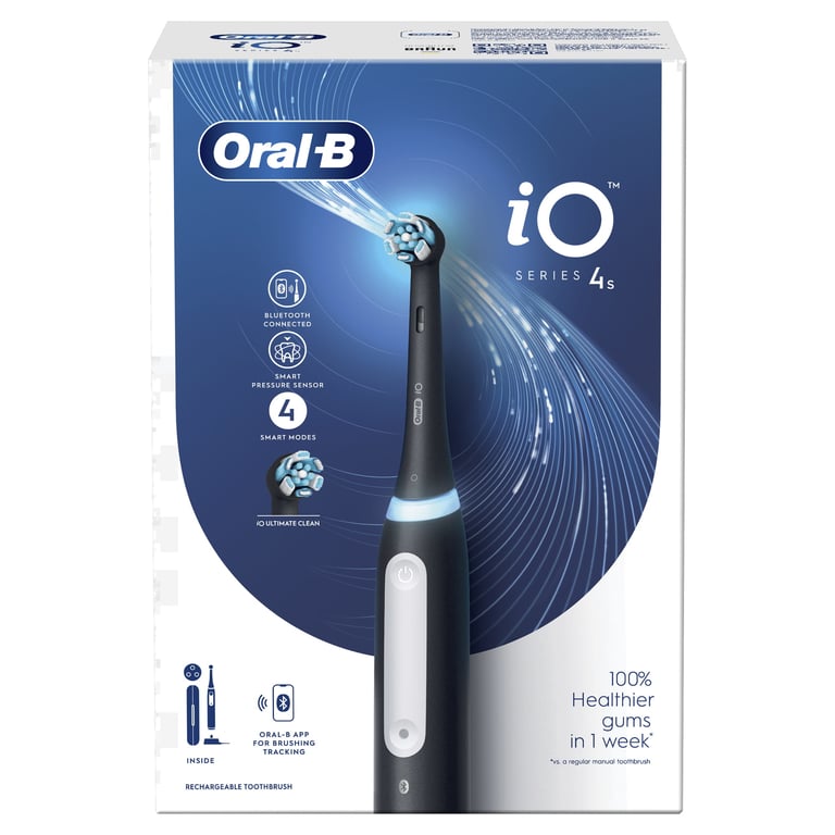 фото Електрична зубна щітка Oral-B iO 4S Black