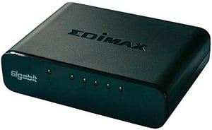 Edimax ES-5500G V3 Unmanaged L2 Gigabit-Ethernet-Switch (10/100/1000) Schwarz